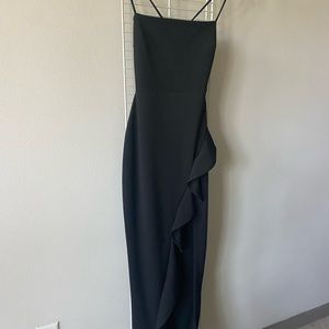 Windsor black formal dress with slit